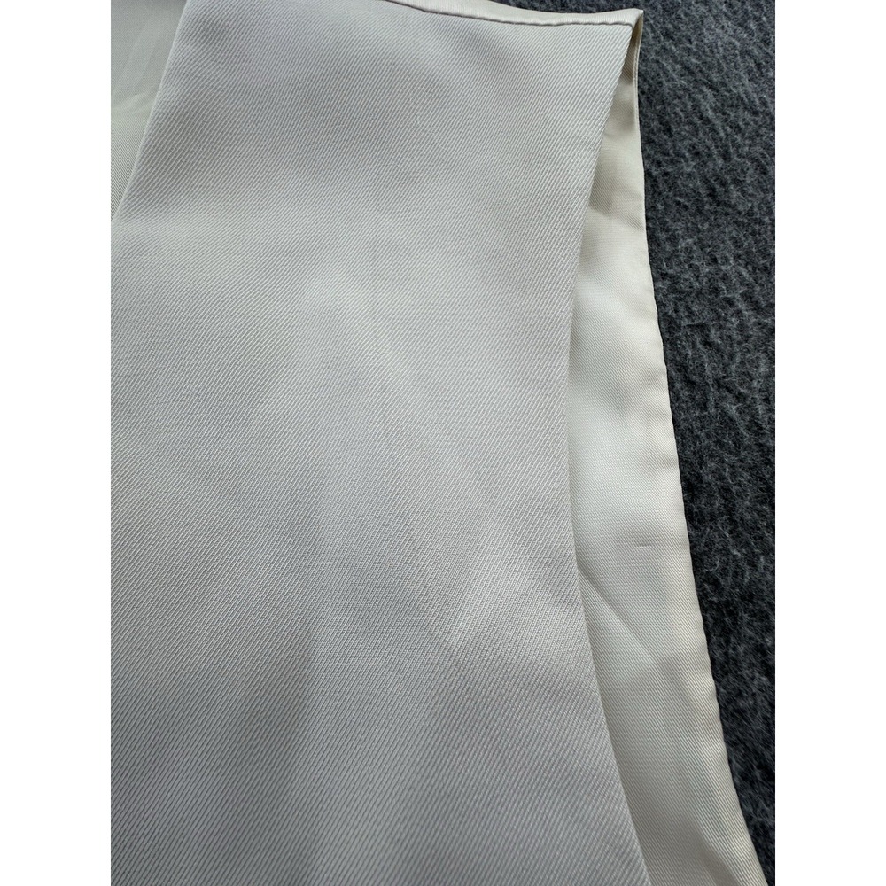 Braveman Vest‎ Mens 40R 34W Beige M300 Adjustable Back Lined Buttons Suit Formal - Picture 12 of 14